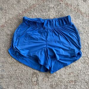 Lululemon Athletica Blue Athletic Shorts Lightweight Stretchy Design